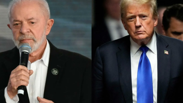 Trump fala sobre vitória de Lula e chegada de Flávio Bolsonaro aos Estados Unidos
