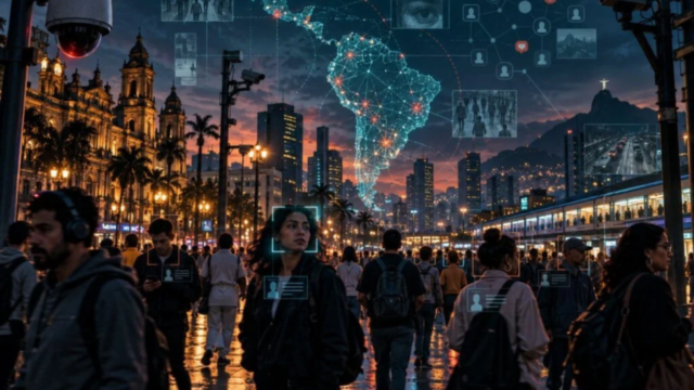 Seu rosto, suas opiniões e seus movimentos: a América Latina está entrando em uma nova era de vigilância
